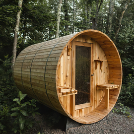 Outdoor Barrel Sauna