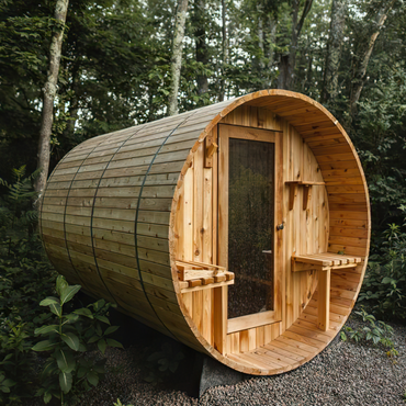 Outdoor Barrel Sauna